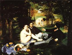 Edouard Manet dejeuner sur l'herbe(the Picnic Sweden oil painting art